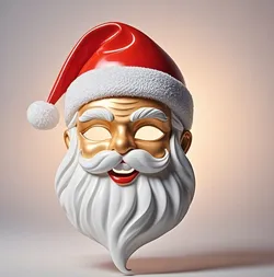 Santa Claus Face Mask