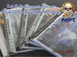 Sci-Fi Document Keeper – Binding Strip with M4 Screws