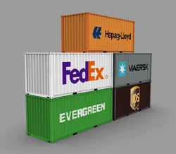 Shipping Container Pack Industrial Cargo Containers