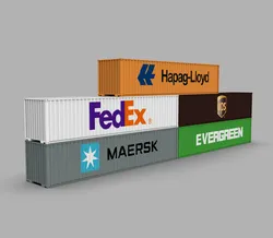 Shipping Container Pack Industrial Cargo Containers