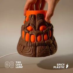 Tiki Lava Lamp