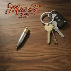 152mm Artillery Shell Keychain EDC