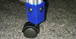 2020 caster wheel mount