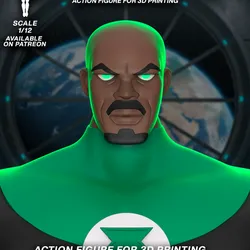 Action Figure - Green Lantern (Jhon Stewart)