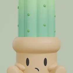 Captus Face Pot 1