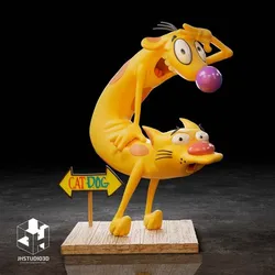 Cat Dog - Custom 3D Design