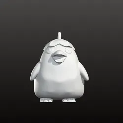 CHIHIRO DUCK pollitos Free 3D Print Model in Sculpture 615705