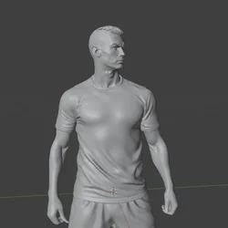 CR7 3d model stl file