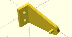 Customizable Blind Hold Down Bracket / Retainer