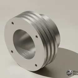 Flange heat sink