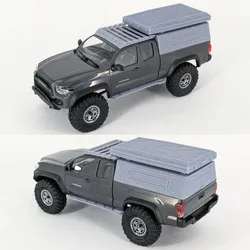 FMS FCX24m Toyota Tacoma Overland Detail Set (Canopy, Rooftop tent, rock sliders, roof rack)