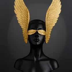 head woman wings
