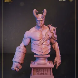 Hellboy Bust