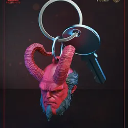 Hellboy Keychain