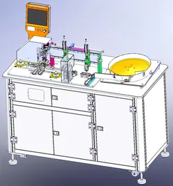 Inductance automatic tape wrapping machine SolidWorks editable