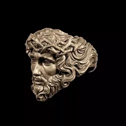 Jewelry model Jesus Ring