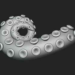 Kraken Tentacle - Printable Creature Display Piece
