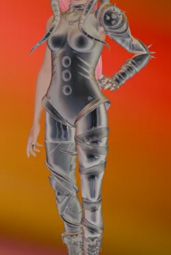 Lady Gaga Platinum Power Pose 3D Model STL | Iconic Stand, Pop Art Figure Collectible