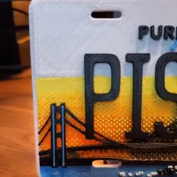 Michigan Decorative License plate - Detroit Pistons NBA