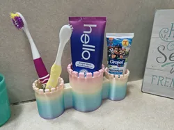 Minimalist Castle Tootbrush Holder