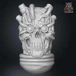 Mutant Head 9 with link - Grimdark