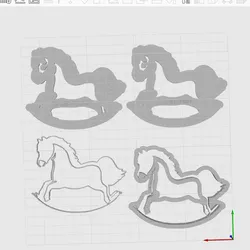 Pony / Horse Cookie Cutter