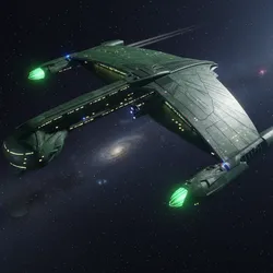 Romulan Gorgon - star trek Romulan warbird type craft