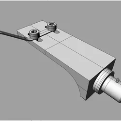 "S" arm headshell