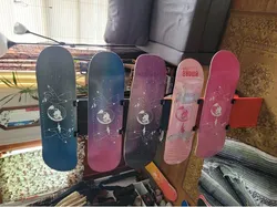 Skateboard display hooks