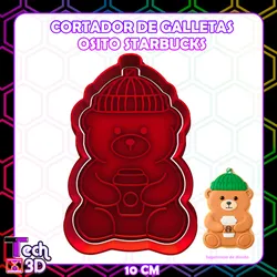 STARBUCKS BEAR COOKIE CUTTER / STARBUCKS BEAR COOKIE CUTTER
