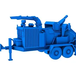 Towed Wood Chipper / Tow Chipper / Road Towable Commerical Wood Chippers /  Tow Behind Chipper