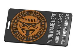 Tyrell Corporation Luggage Tag