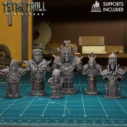 Undead Chess Set - Pre-Supported