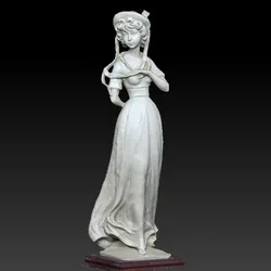 Vintage Lady Figurine by Santini