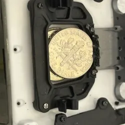 Axial SCX30 Front Hood Weight Mount – 3 Dime Coin Mod – RC Crawler Performance STL