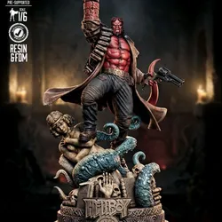 B3DSERK HELLBOY SCULPTURE READY FOR PRINTING