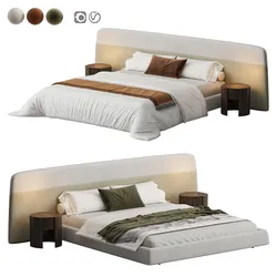 Basic bed By Luzaro