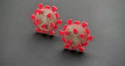 Coronavirus Earrings (stud)
