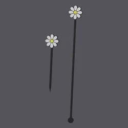 Daisy Flower - Cocktailset with stick and pick v1