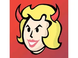 Devilish Vault Girl Cabochon