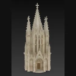 gothic style cathedral.home decoration, gothic architecture, monument, gothic, gothic, fantasy