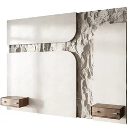 Headboard wall panel 002