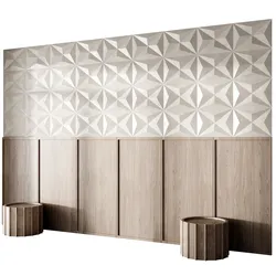 Headboard wall panel 004