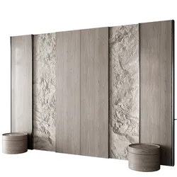 Headboard wall panel 006