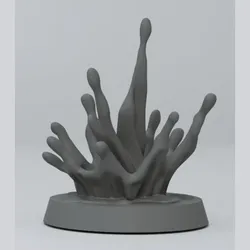 ICONIC HAZARDS – Acid Splash (32mm) DnD + Resin Pre-Supported STL