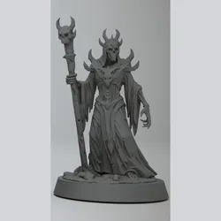 ICONIC HAZARDS – Cursed Idol (32mm) DnD + Resin Pre-Supported STL