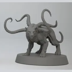 ICONIC HAZARDS – Displacer Beast (32mm) DnD + Resin Pre-Supported STL