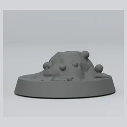 ICONIC HAZARDS – Slime Puddle (32mm) DnD + Resin Pre-Supported STL