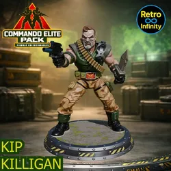 Kip Killigan - Commando Elite : Small Soldiers 3D figure (100 mm) : vinyl collectible