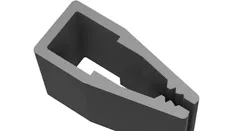 Kitchen hood grip - clip for grease(/odour) filter